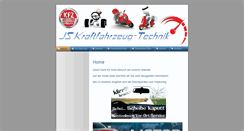 Desktop Screenshot of js-kraftfahrzeugtechnik.de